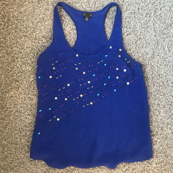 Anthropologie Fei Beaded silk tank - Picture 2 of 7